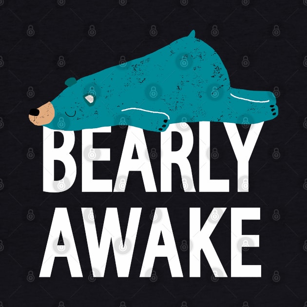 Bearly Awake by coryreid_illustration